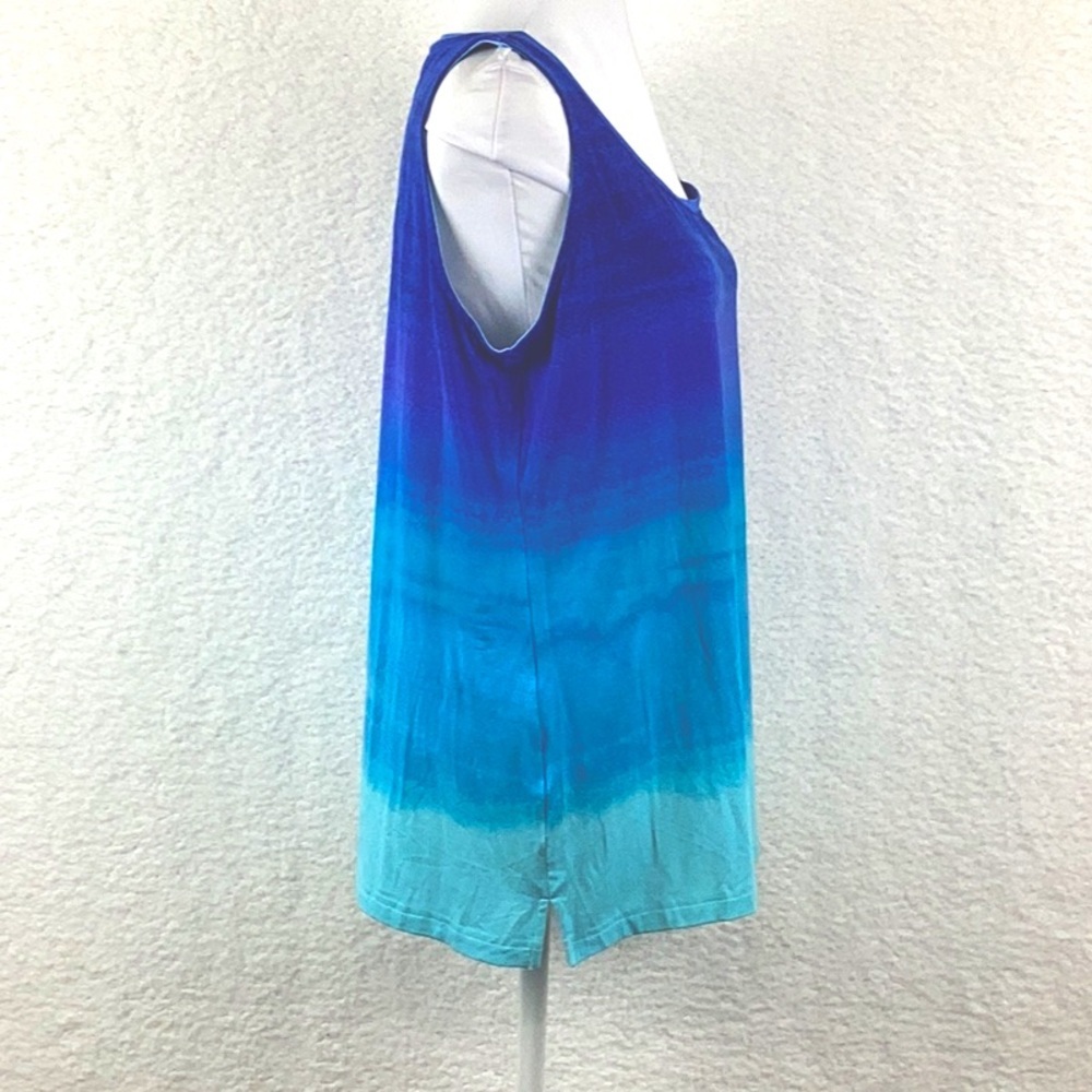 Chico’s Woman’s Size 1 Ombré Tank Top. - Picture 2 of 9